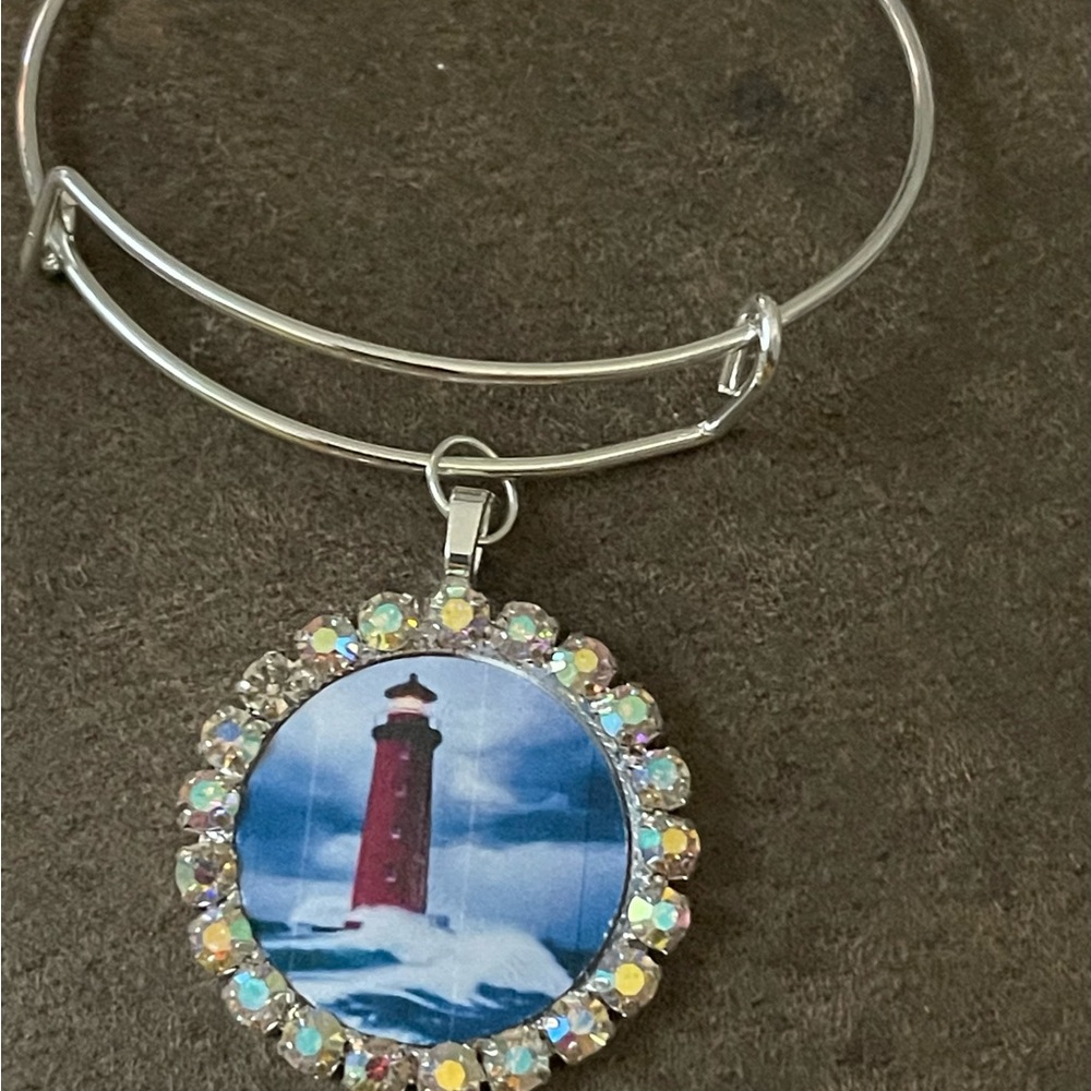 Lighthouse bangle bracelet